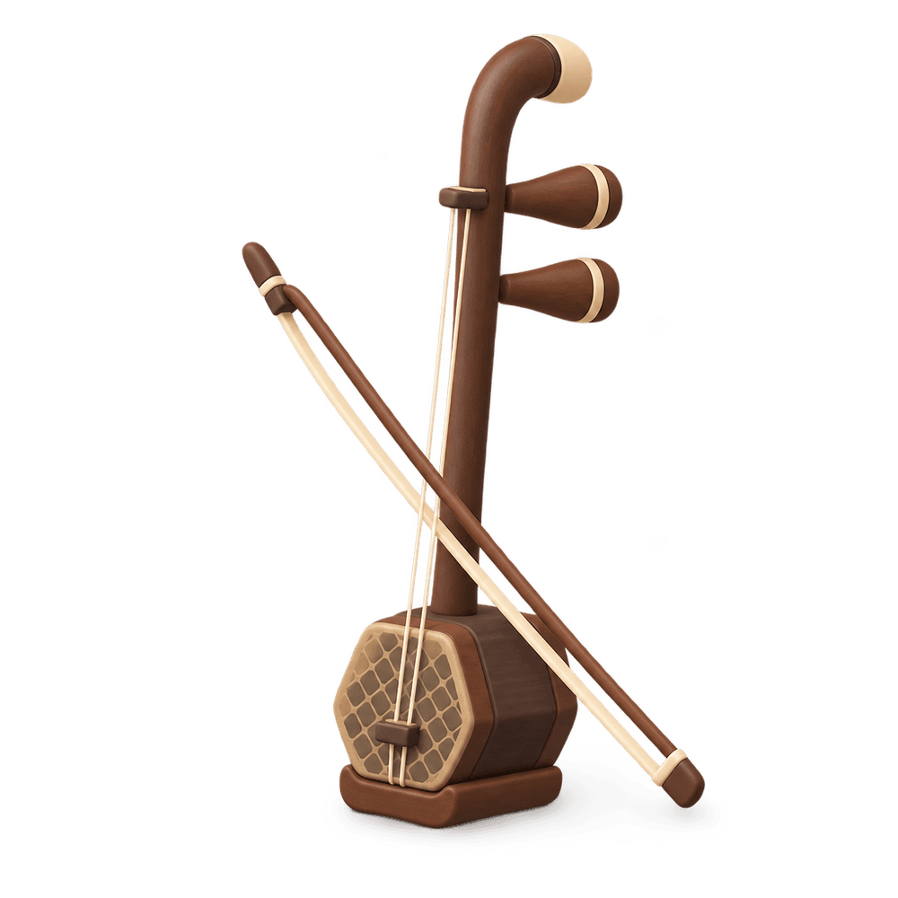Erhu 3D icon