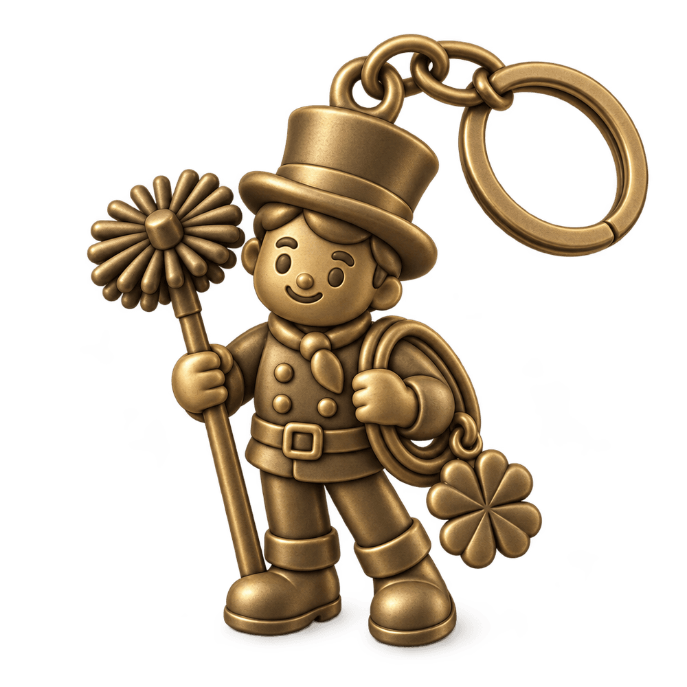 Lucky Chimney Sweep Charm 3D icon