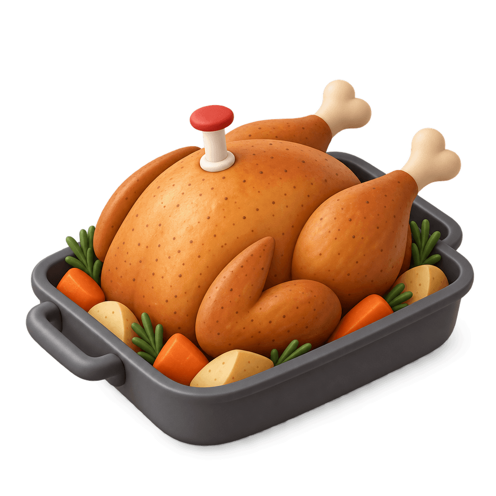 Pop-Up Turkey Timer 3D icon