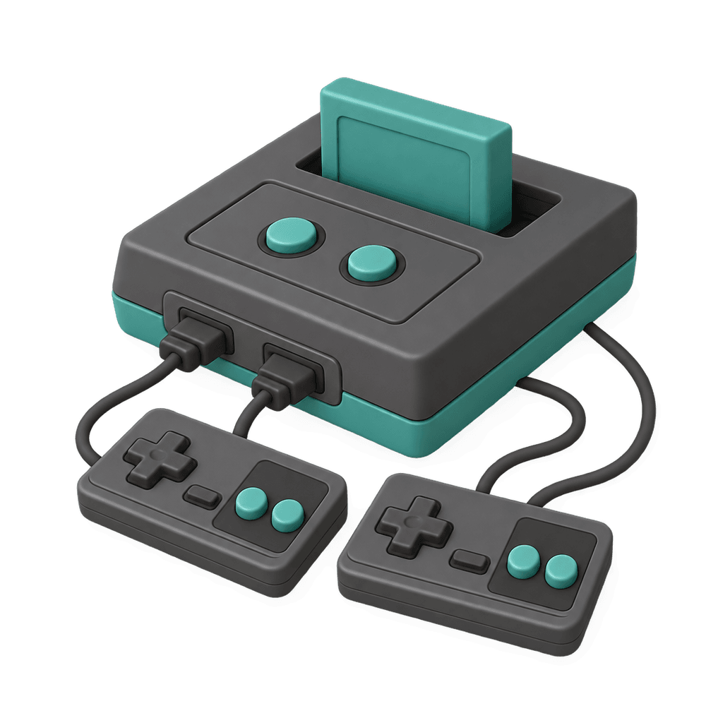 Retro TV Game Box 3D icon