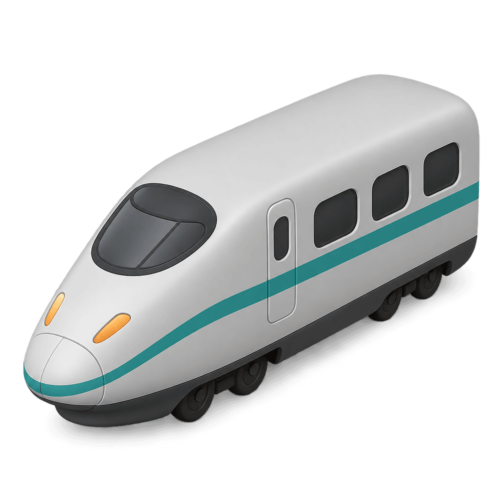 Bullet Train 3D icon