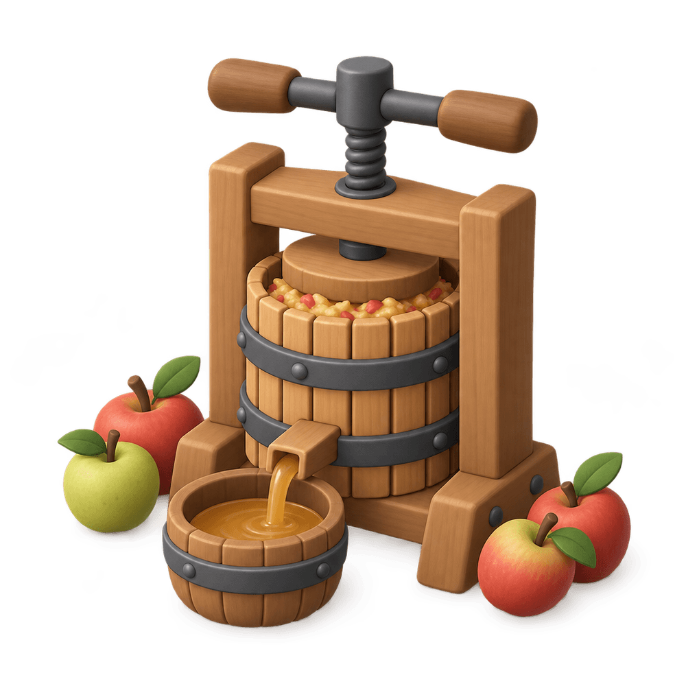 Cider Press 3D icon