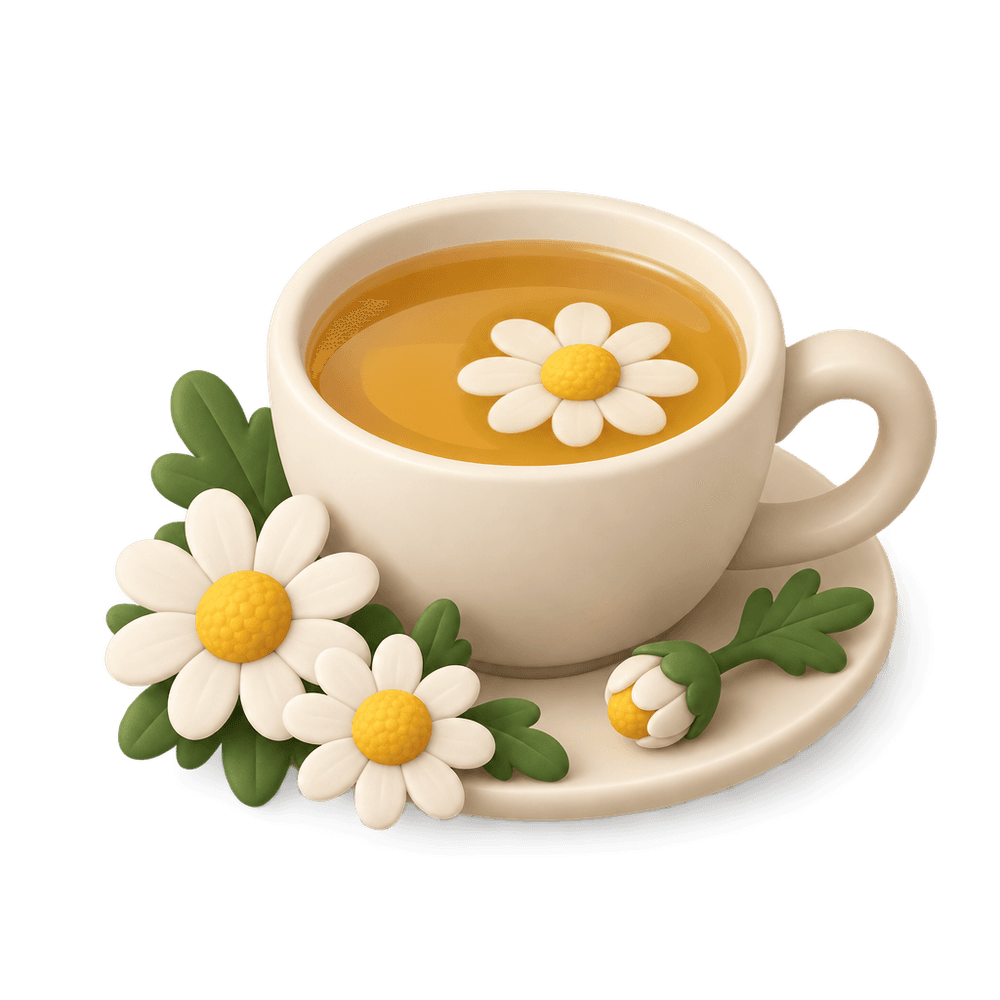 Chamomile Tea 3D icon
