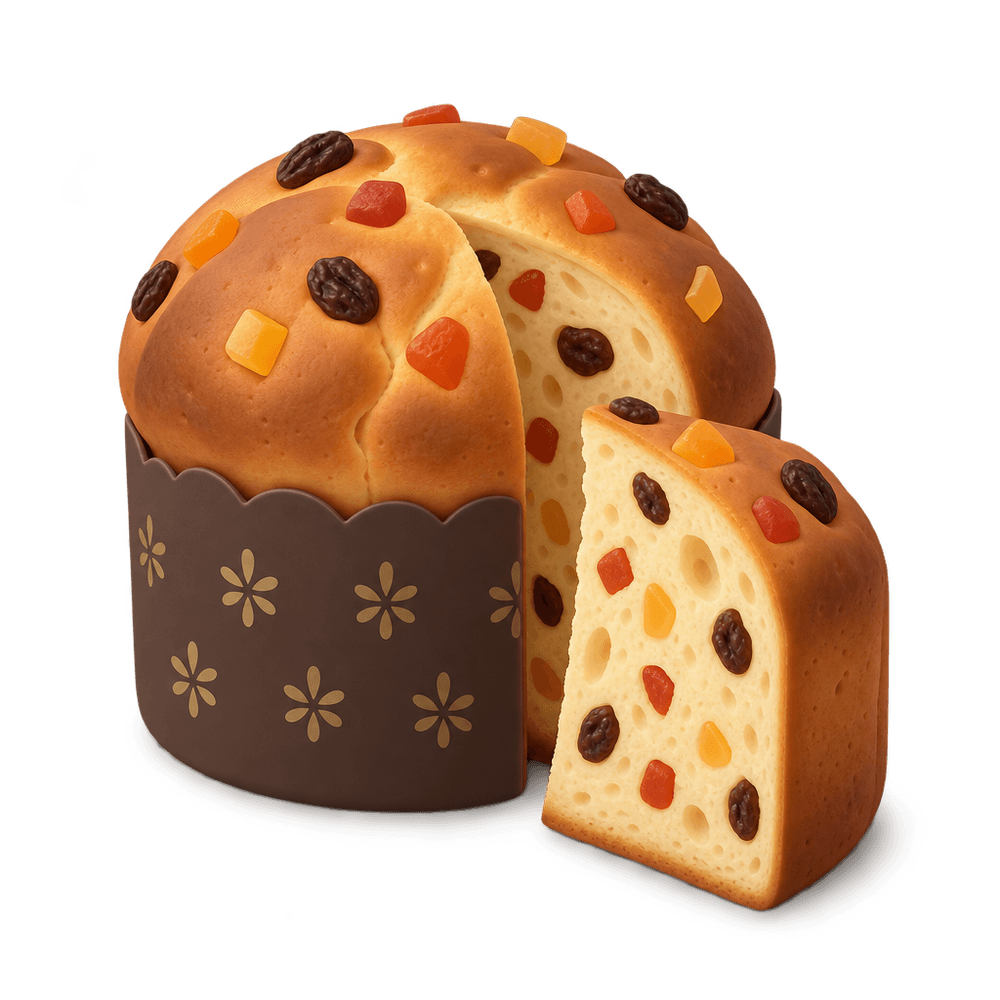 Panettone 3D icon