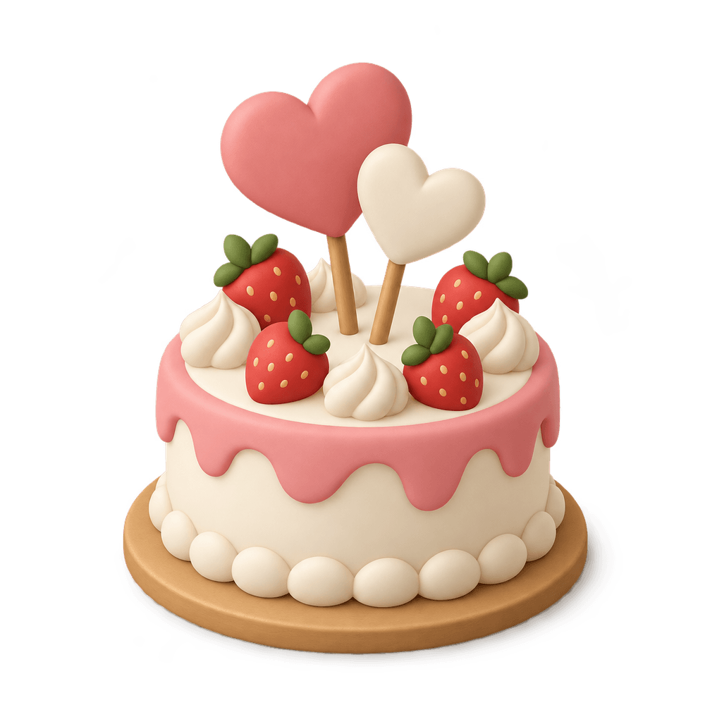 Cake Topper 3D icon