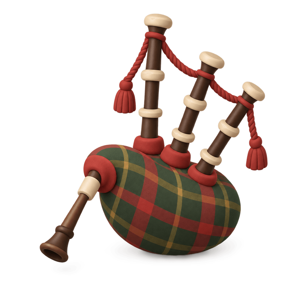 Bagpipe 3D icon