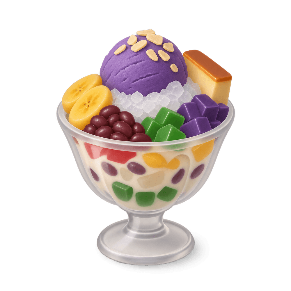 Halo-Halo 3D icon
