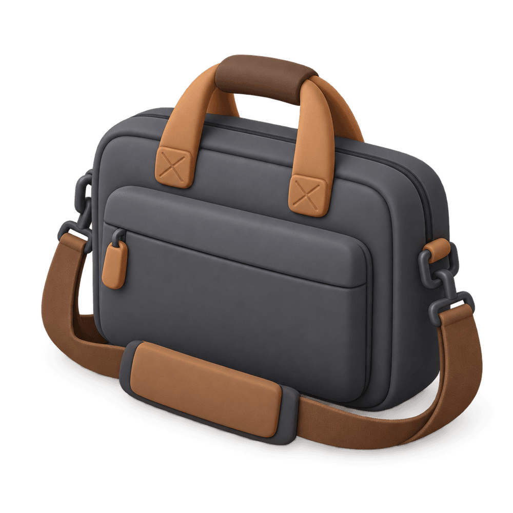 Laptop Bag 3D icon