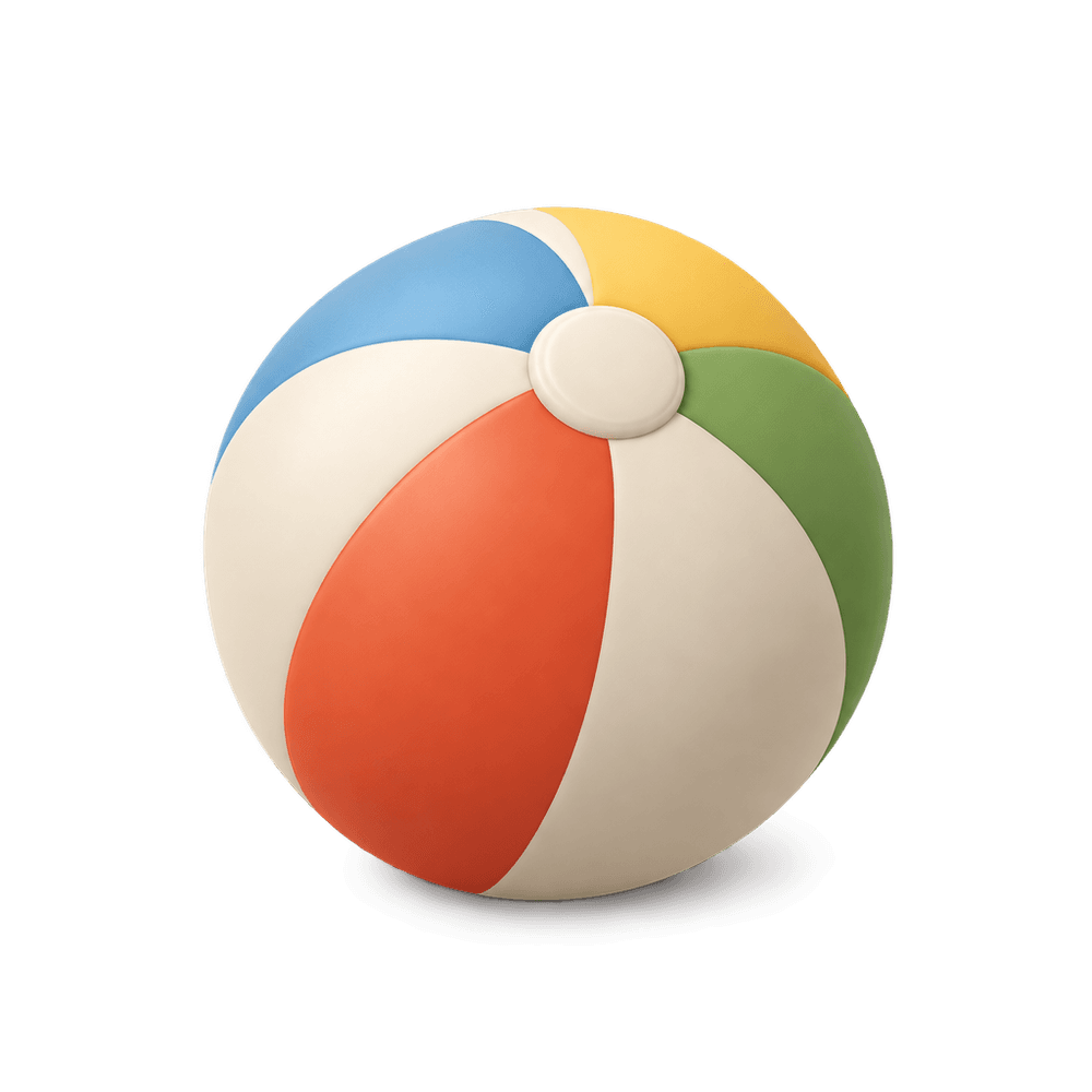 Beach Ball 3D icon