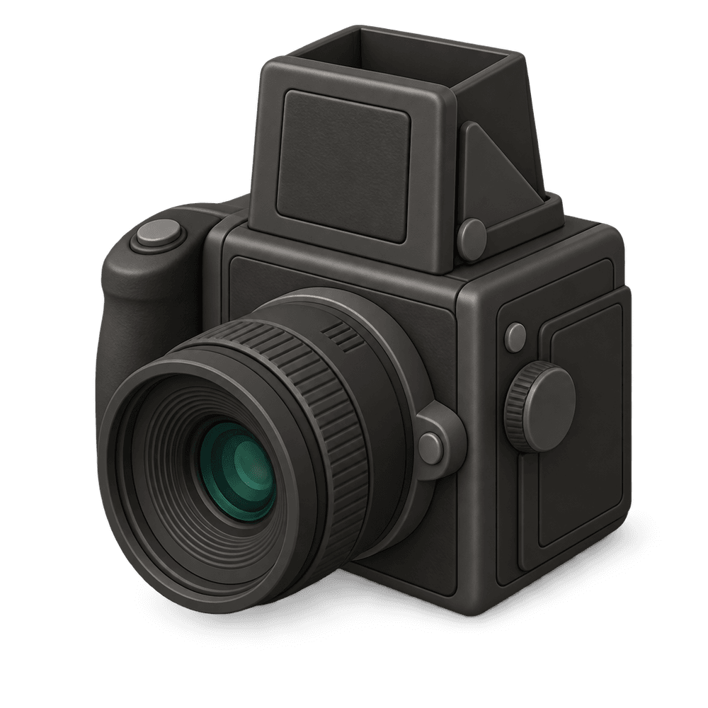 Medium Format Camera 3D icon