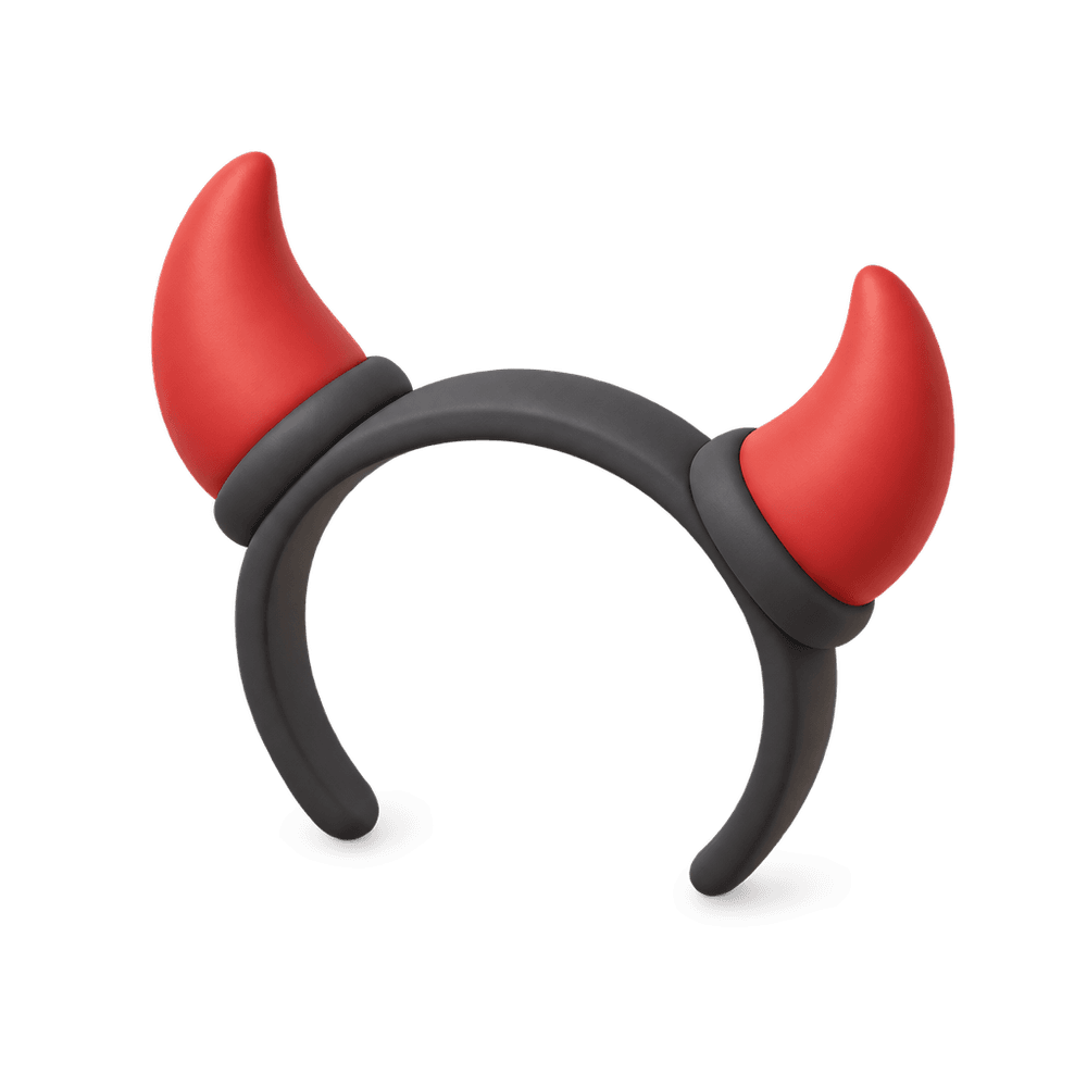 Devil Horns Headband 3D icon