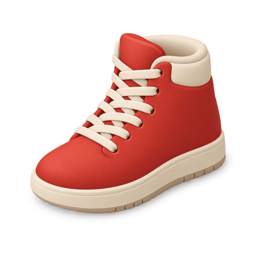 High-top Sneakers 3D icon