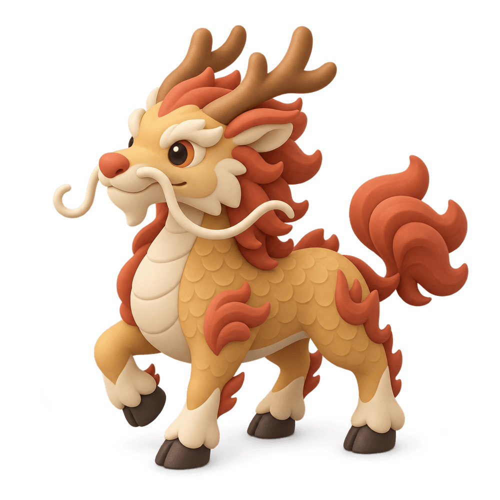 Qilin 3D icon