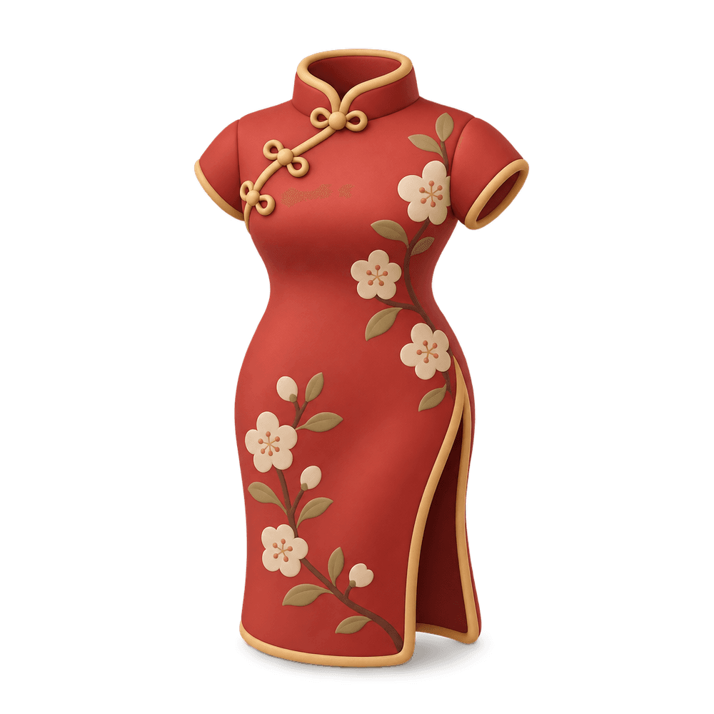 Qipao 3D icon