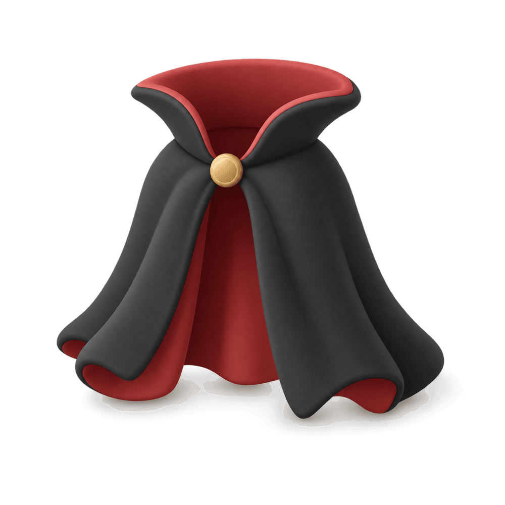 Vampire Cape 3D icon