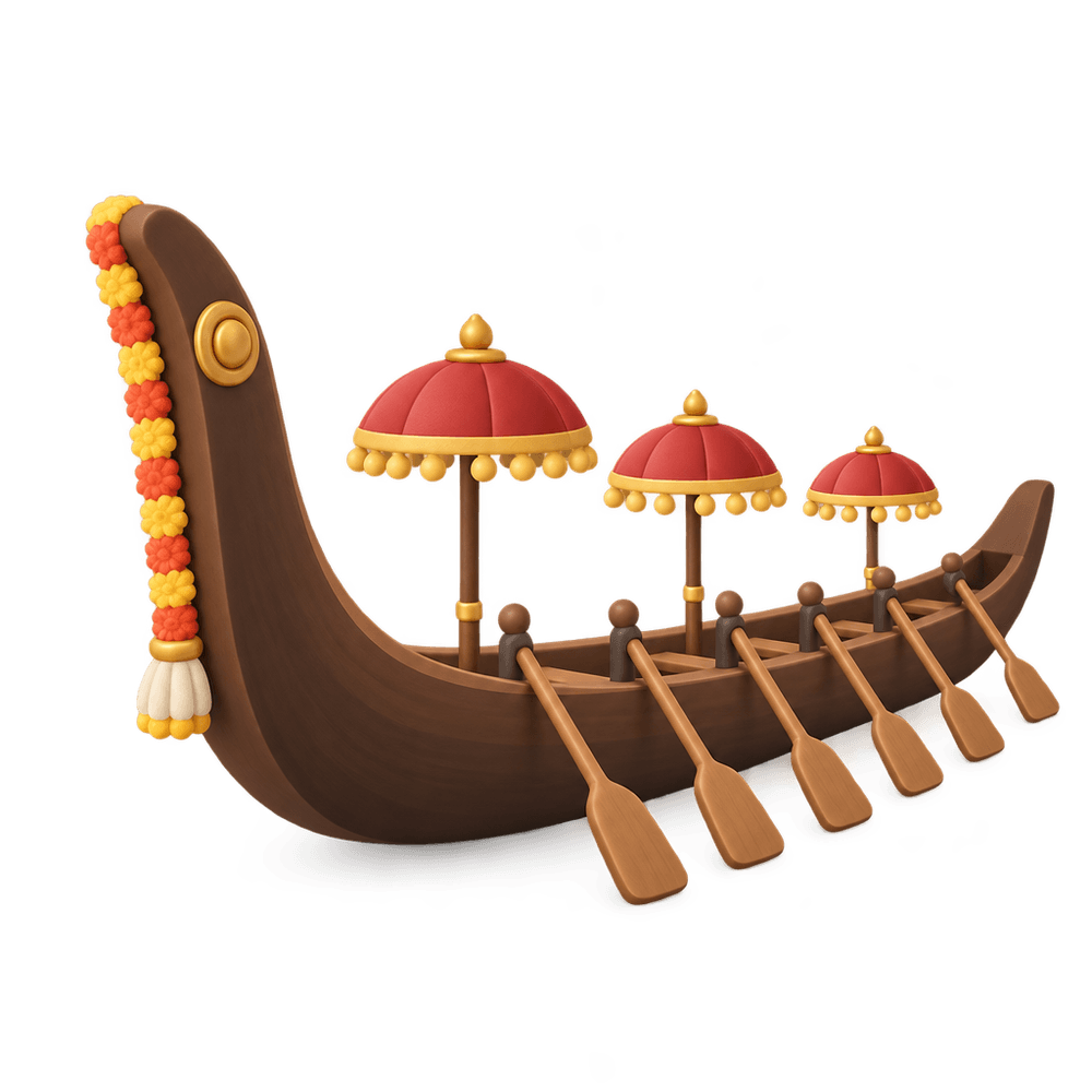 Kerala Snake Boat 3D icon