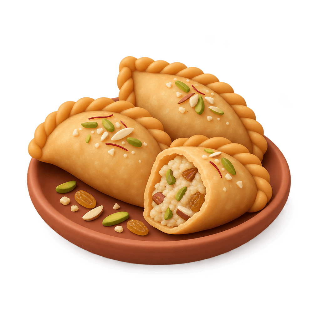 Gujiya 3D icon