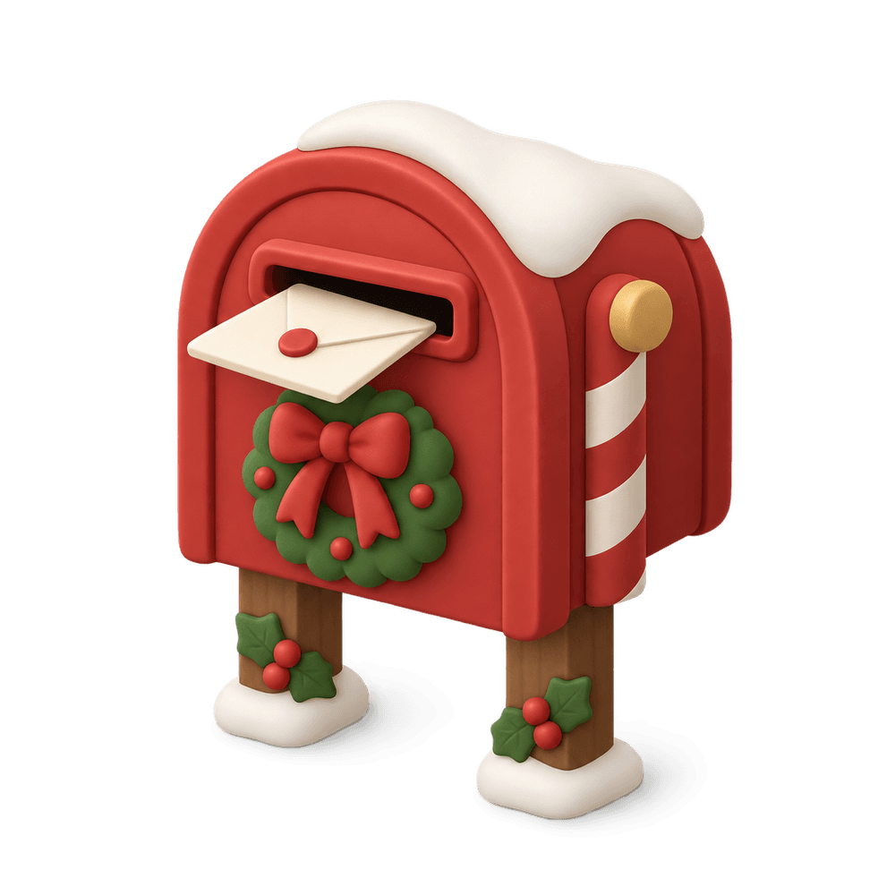 Santa's Mailbox 3D icon