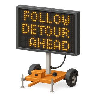 Matrix Message Sign