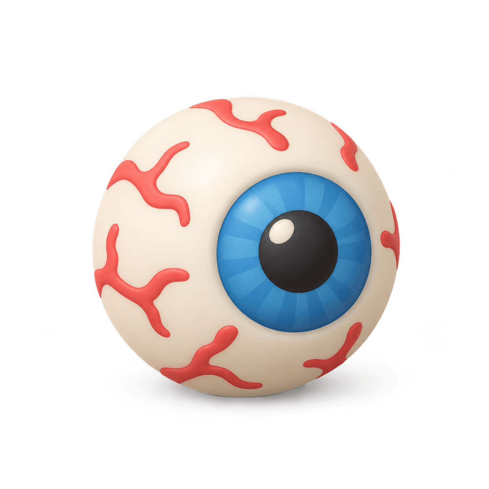 Gumball Eyeball 3D icon