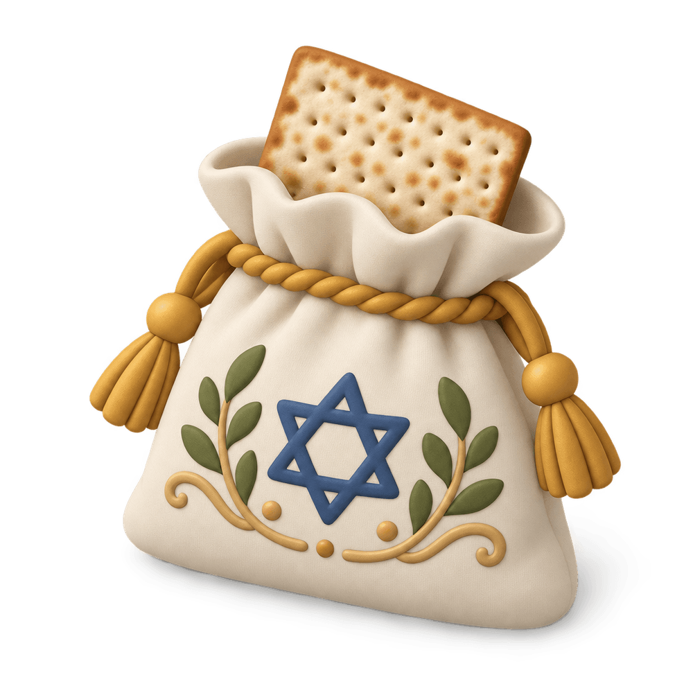 Afikoman Bag 3D icon