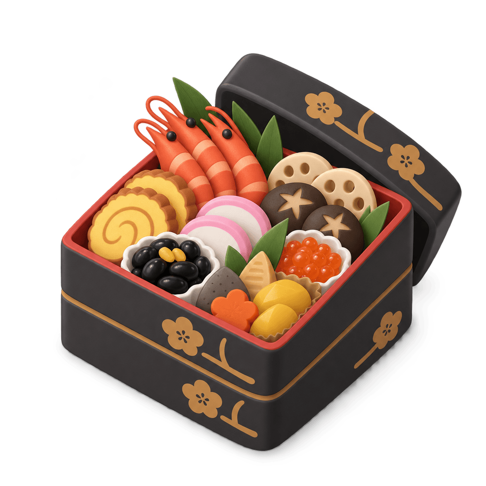 Osechi Box 3D icon