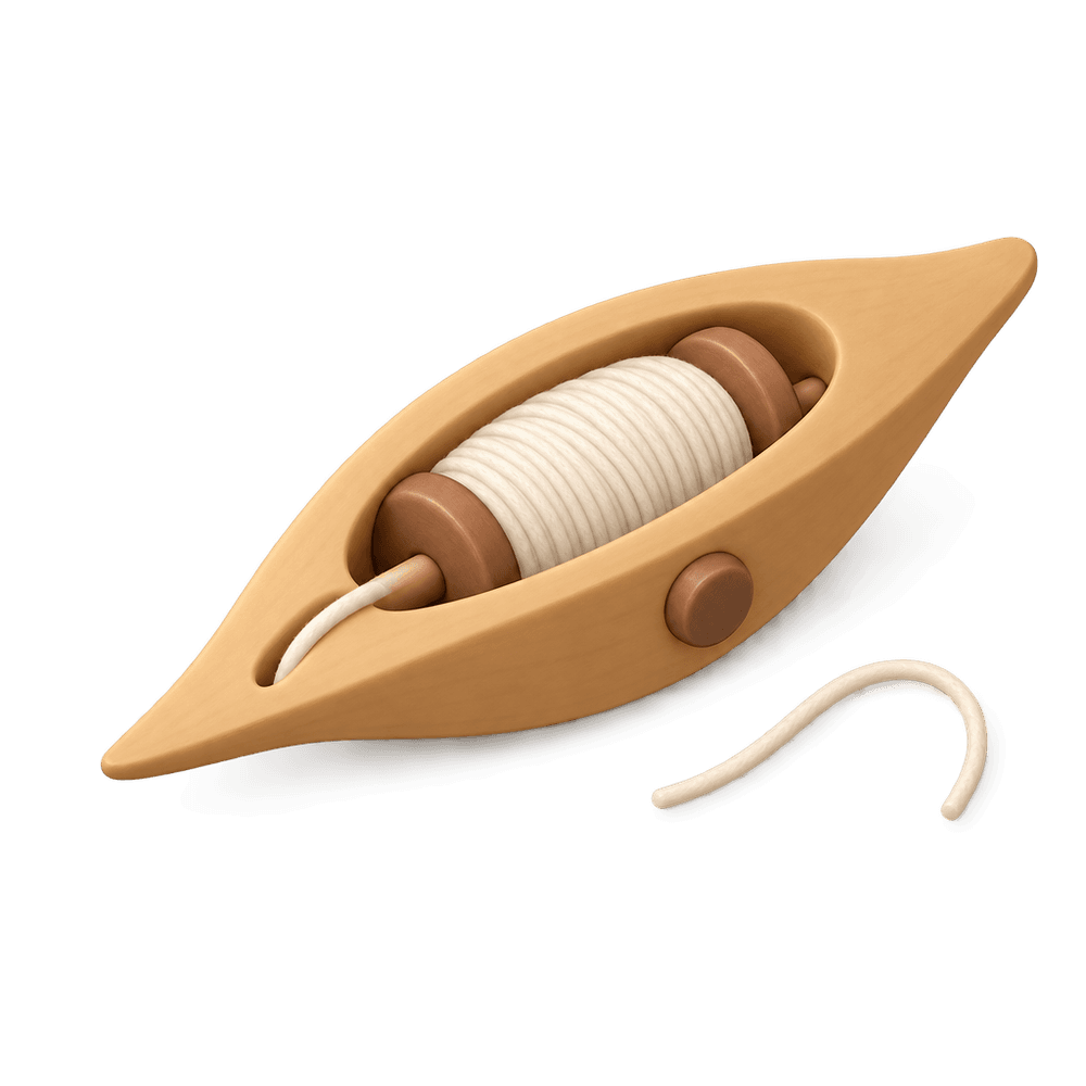 Tatting Shuttle 3D icon