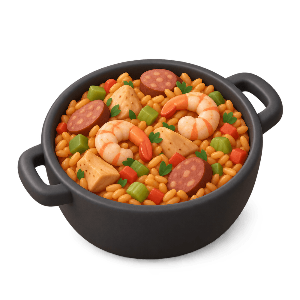 Jambalaya 3D icon