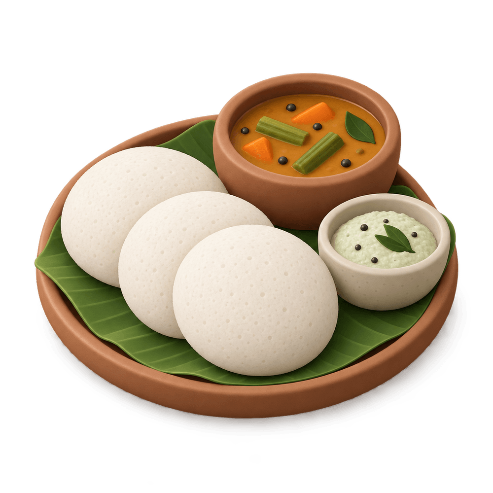Idli 3D icon
