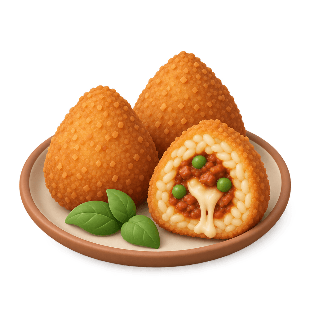 Arancini 3D icon