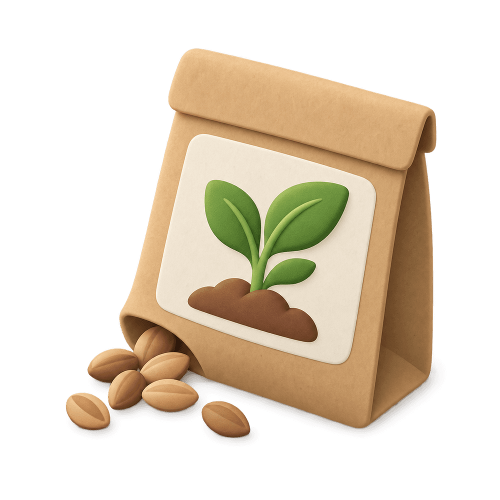 Seed Packet 3D icon