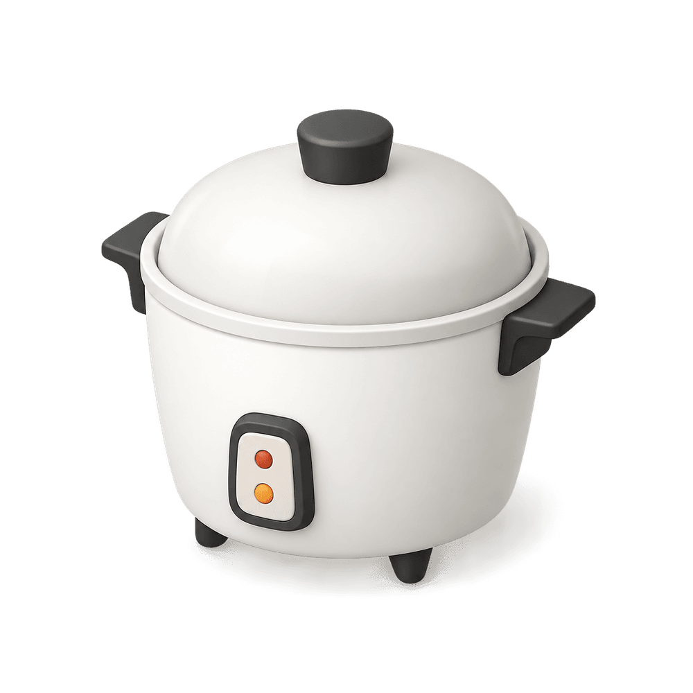 Electric Rice Cooker 3D icon