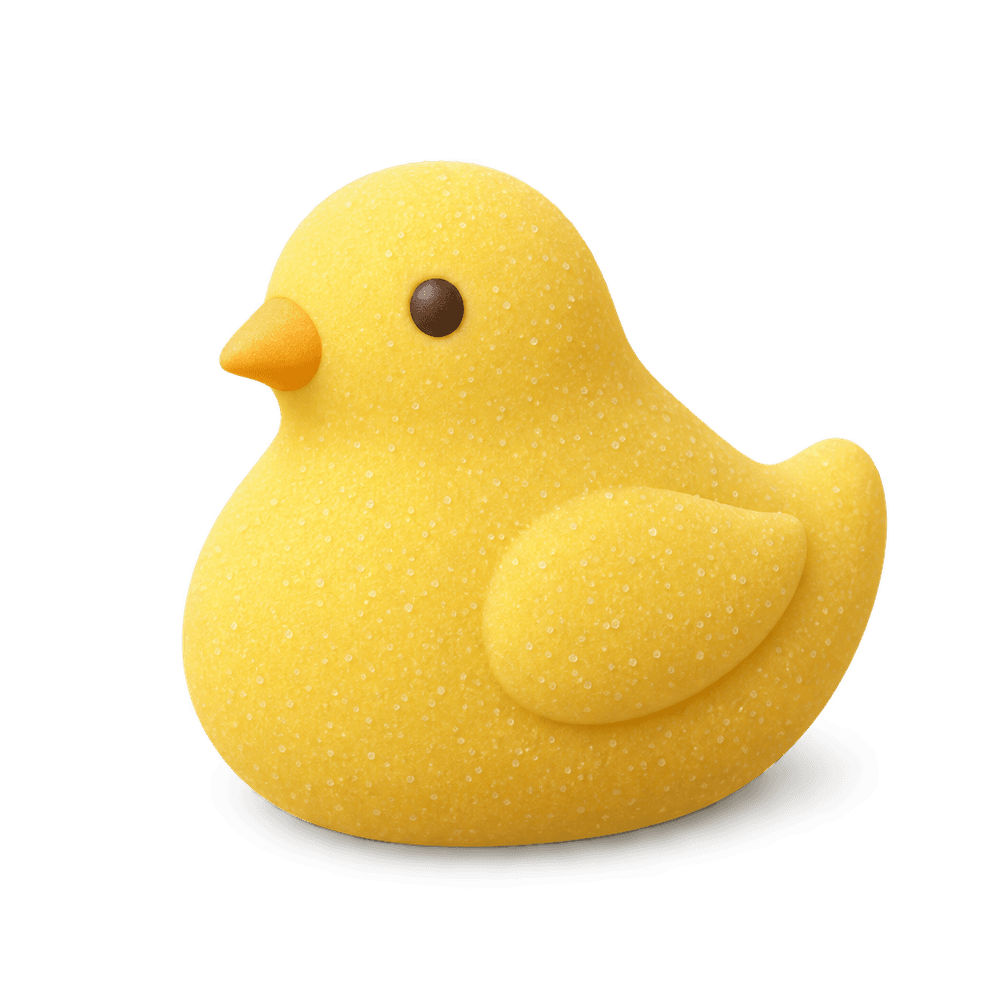 Marshmallow Chick 3D icon