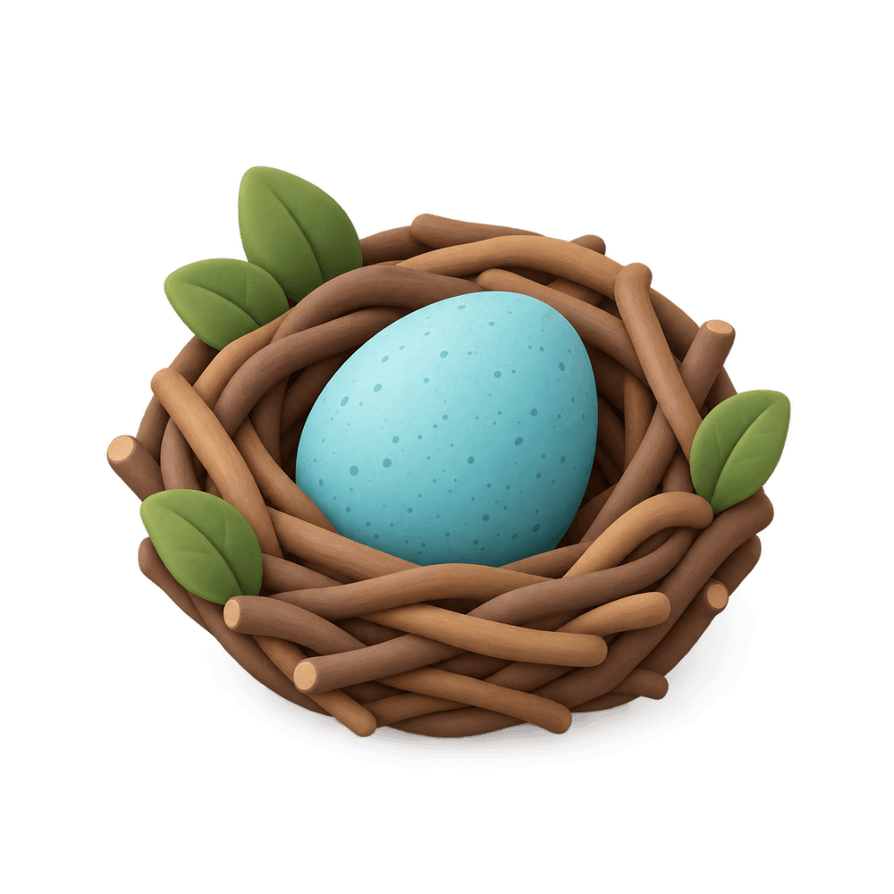 Robin's Egg 3D icon