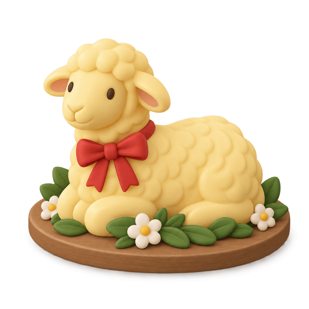 Butter Lamb 3D icon