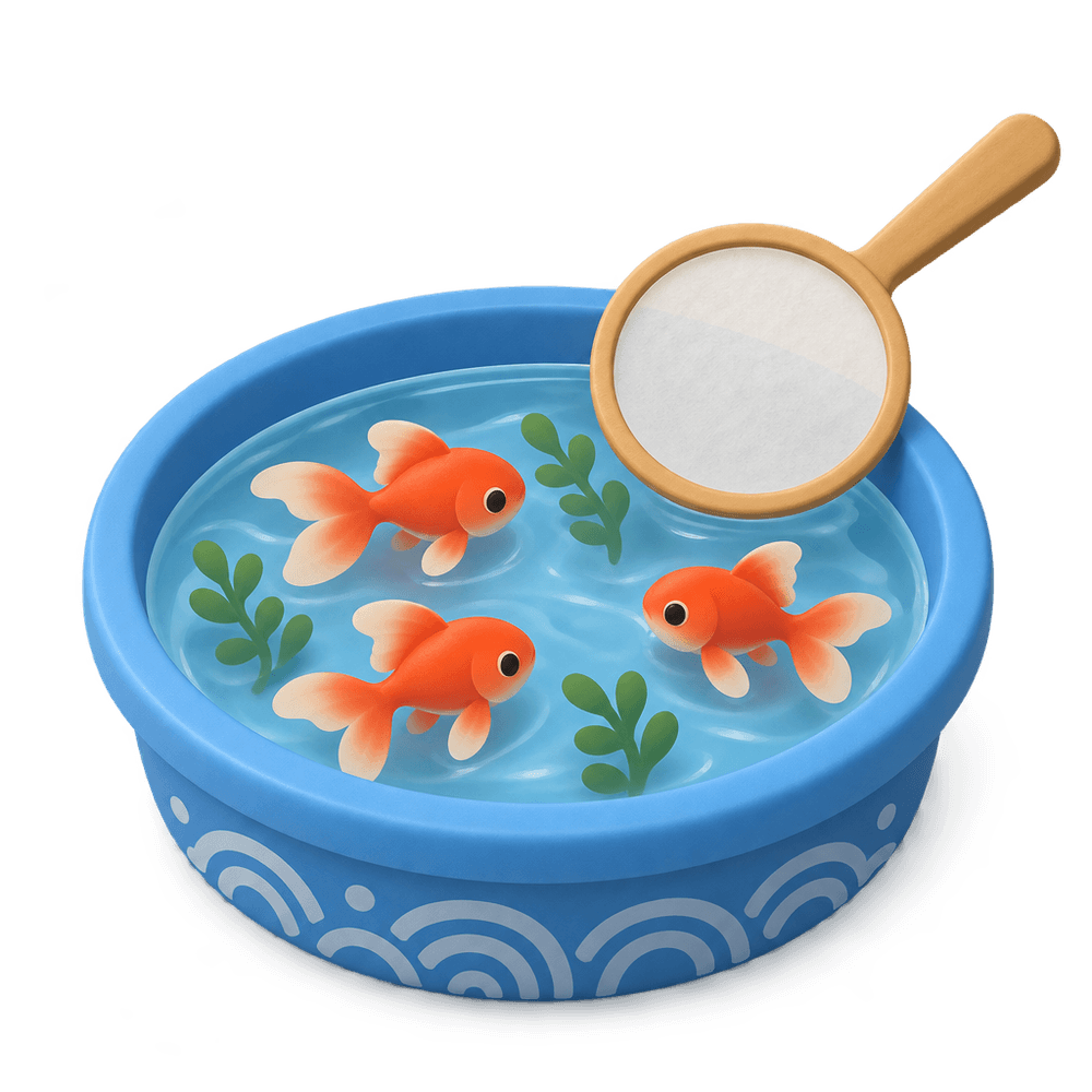 Goldfish Scooping Game 3D icon