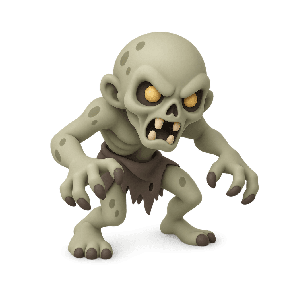 Ghoul 3D icon