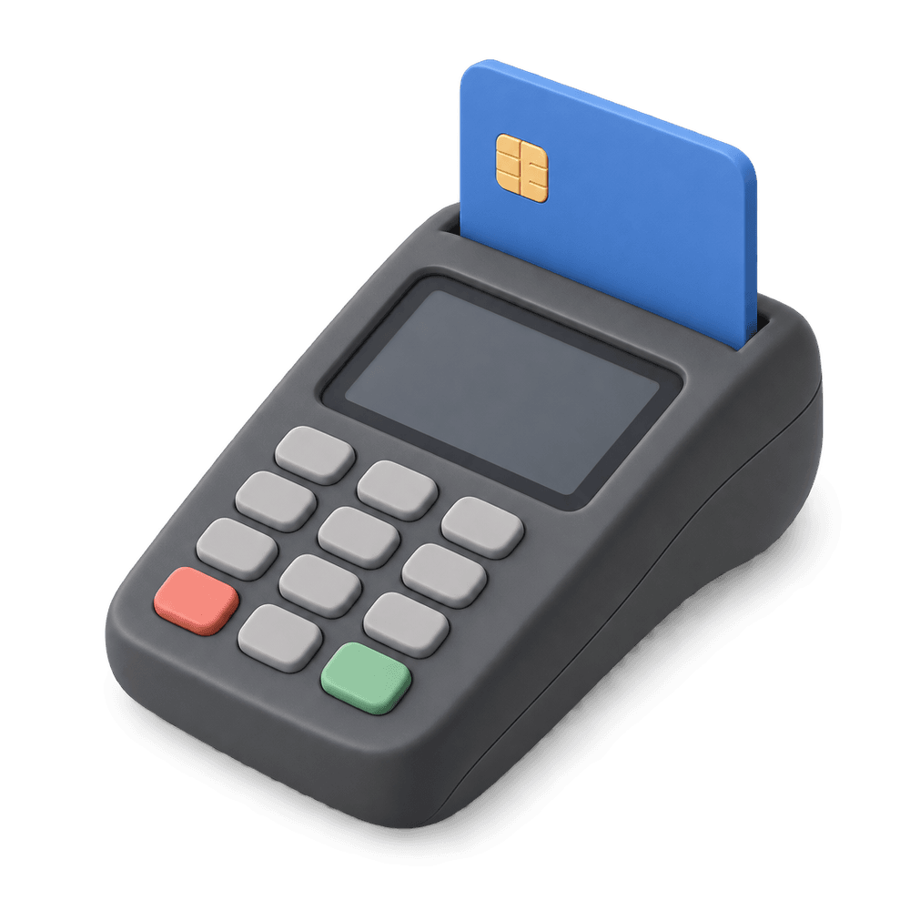 Credit Card Reader 3D icon