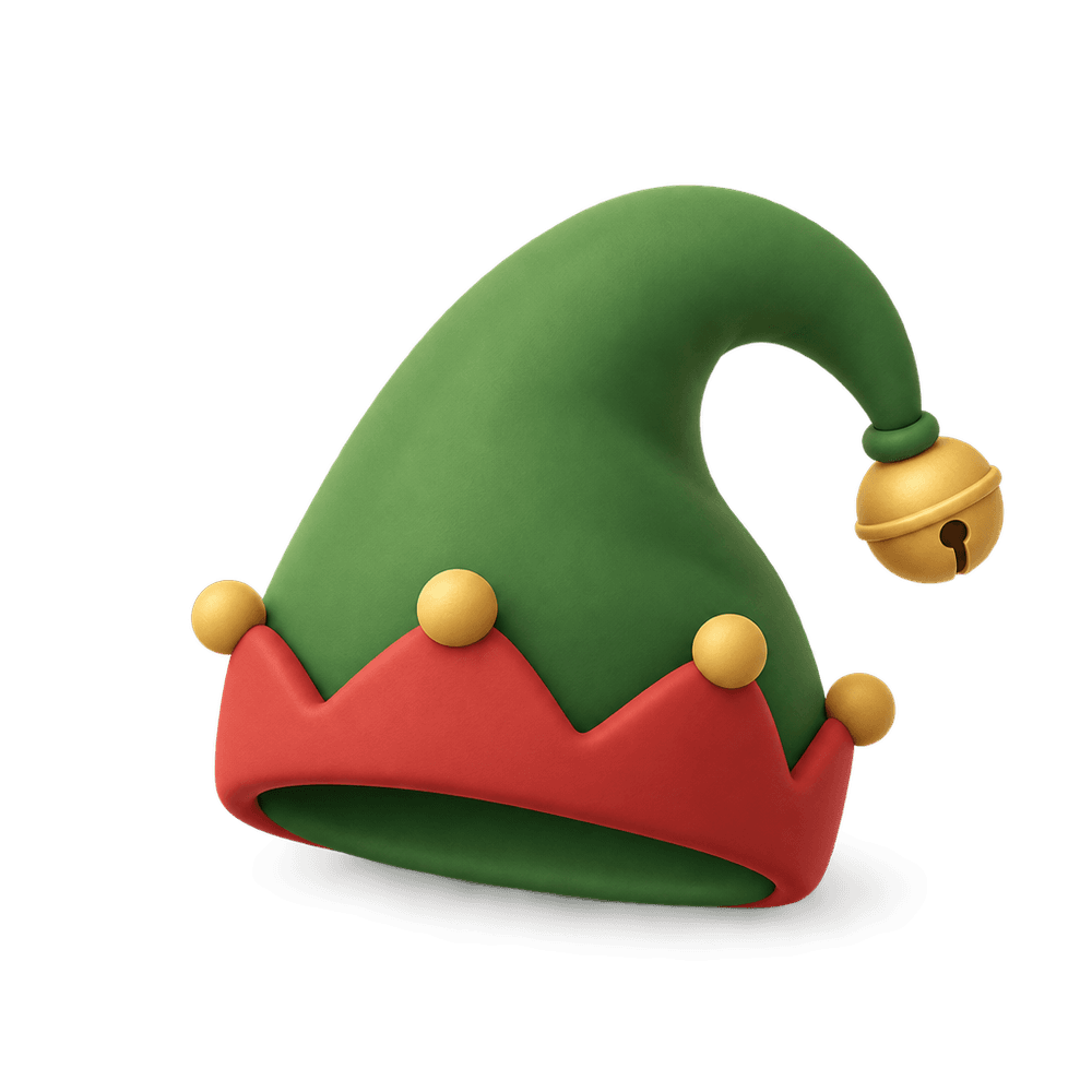 Elf Hat 3D icon