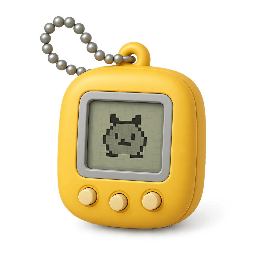 Retro Virtual Pet 3D icon