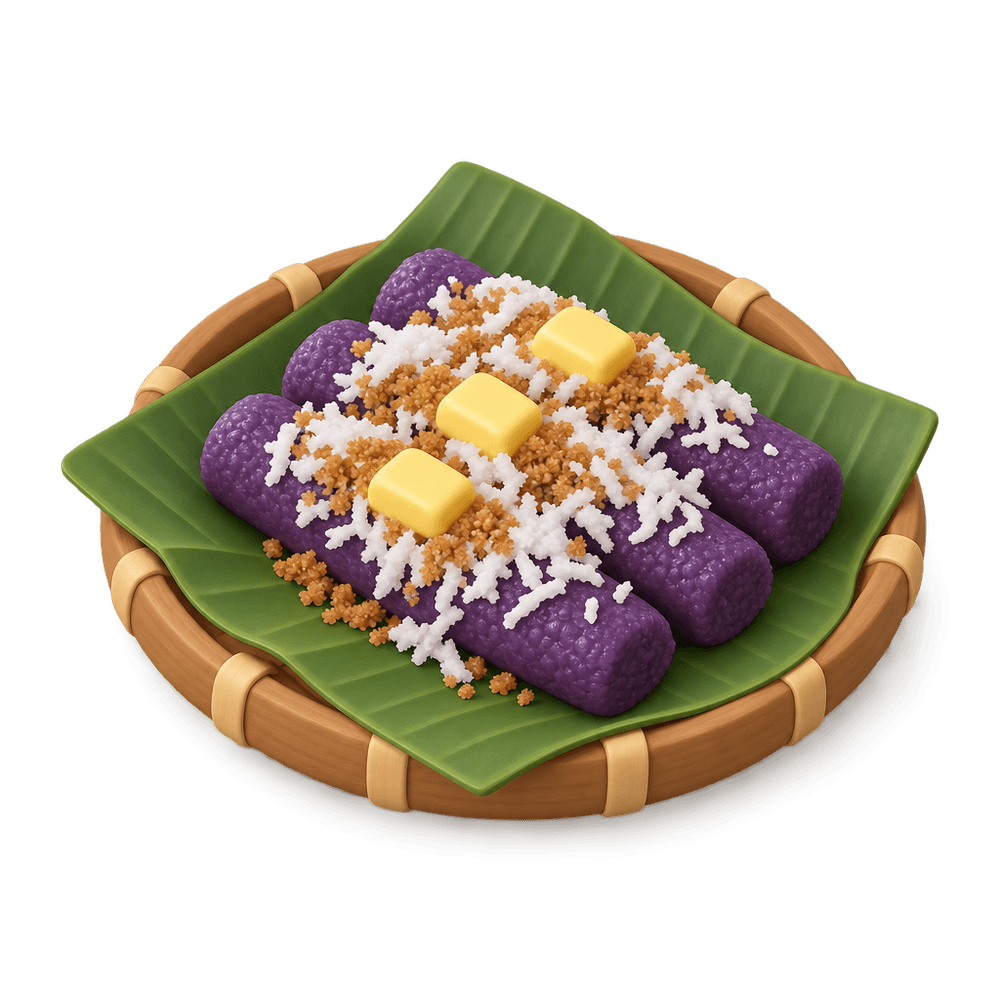 Puto Bumbong 3D icon