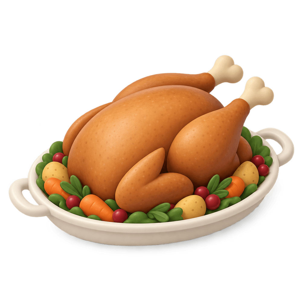 Turkey Platter 3D icon
