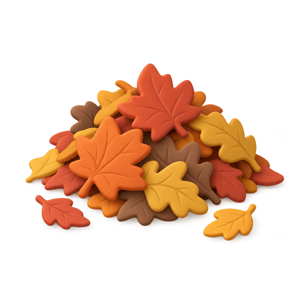 Autumn Leaf Pile 3D icon
