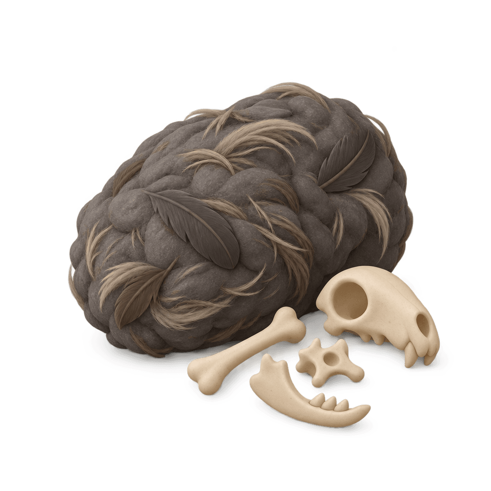 Owl Pellet 3D icon