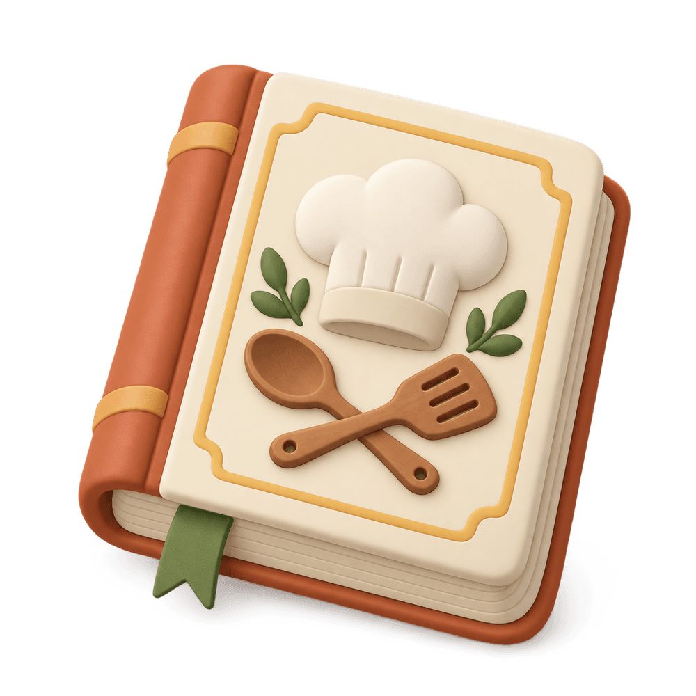 Cookbook 3D icon