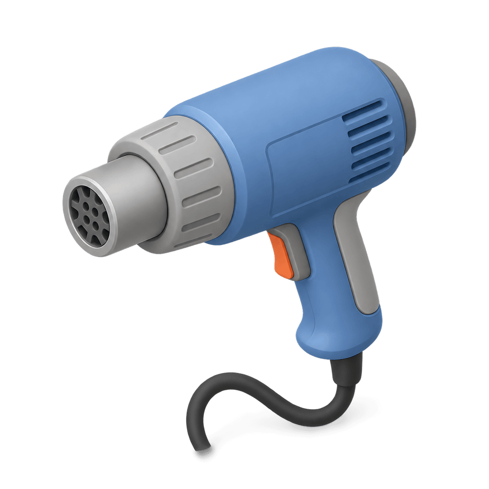 Heat Gun 3D icon