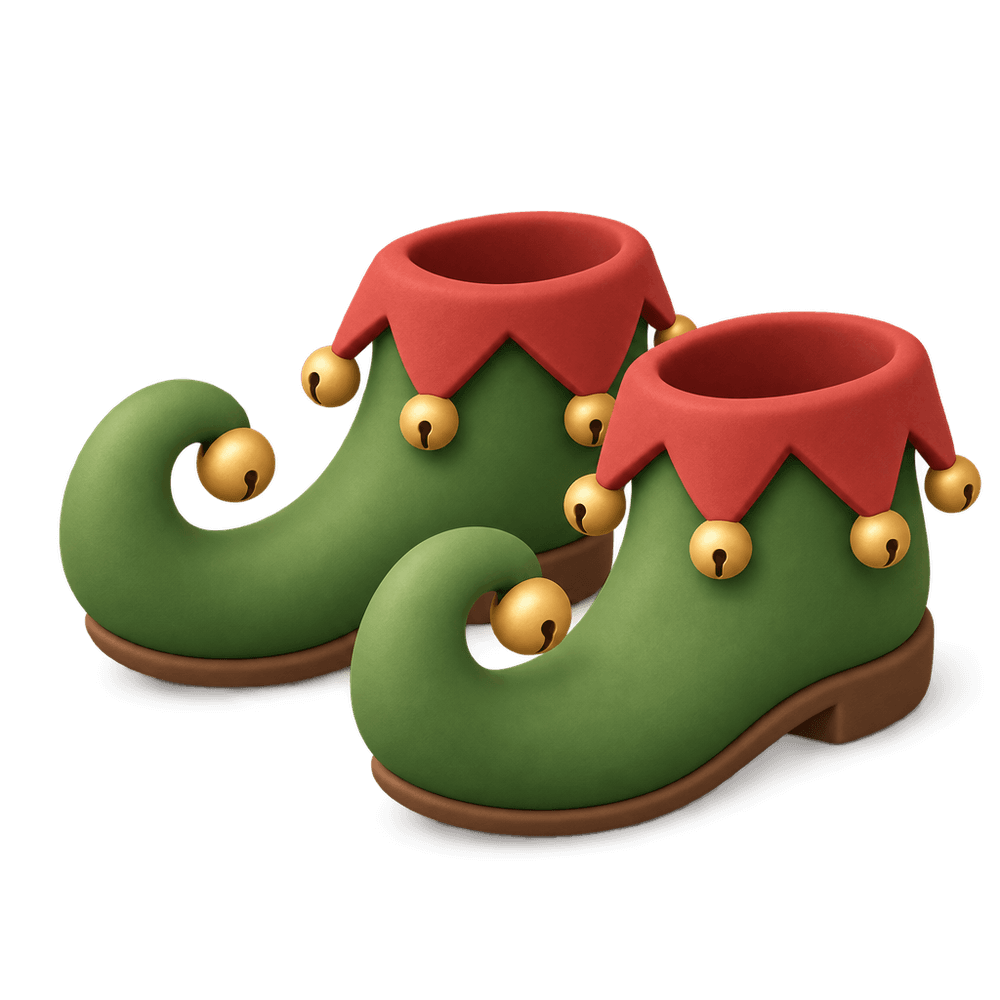 Curly Elf Shoes 3D icon