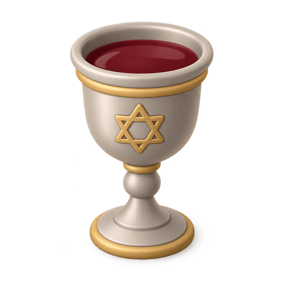 Kiddush Cup 3D icon