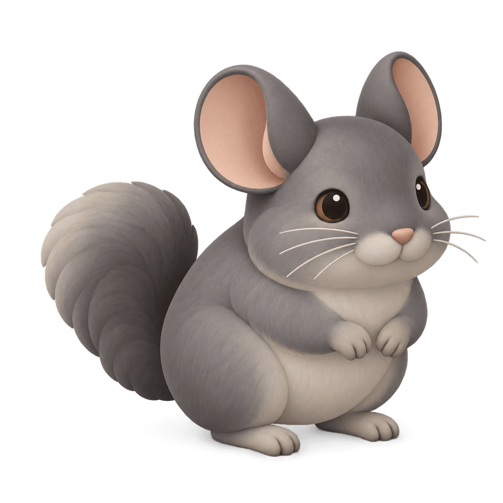 Chinchilla 3D icon