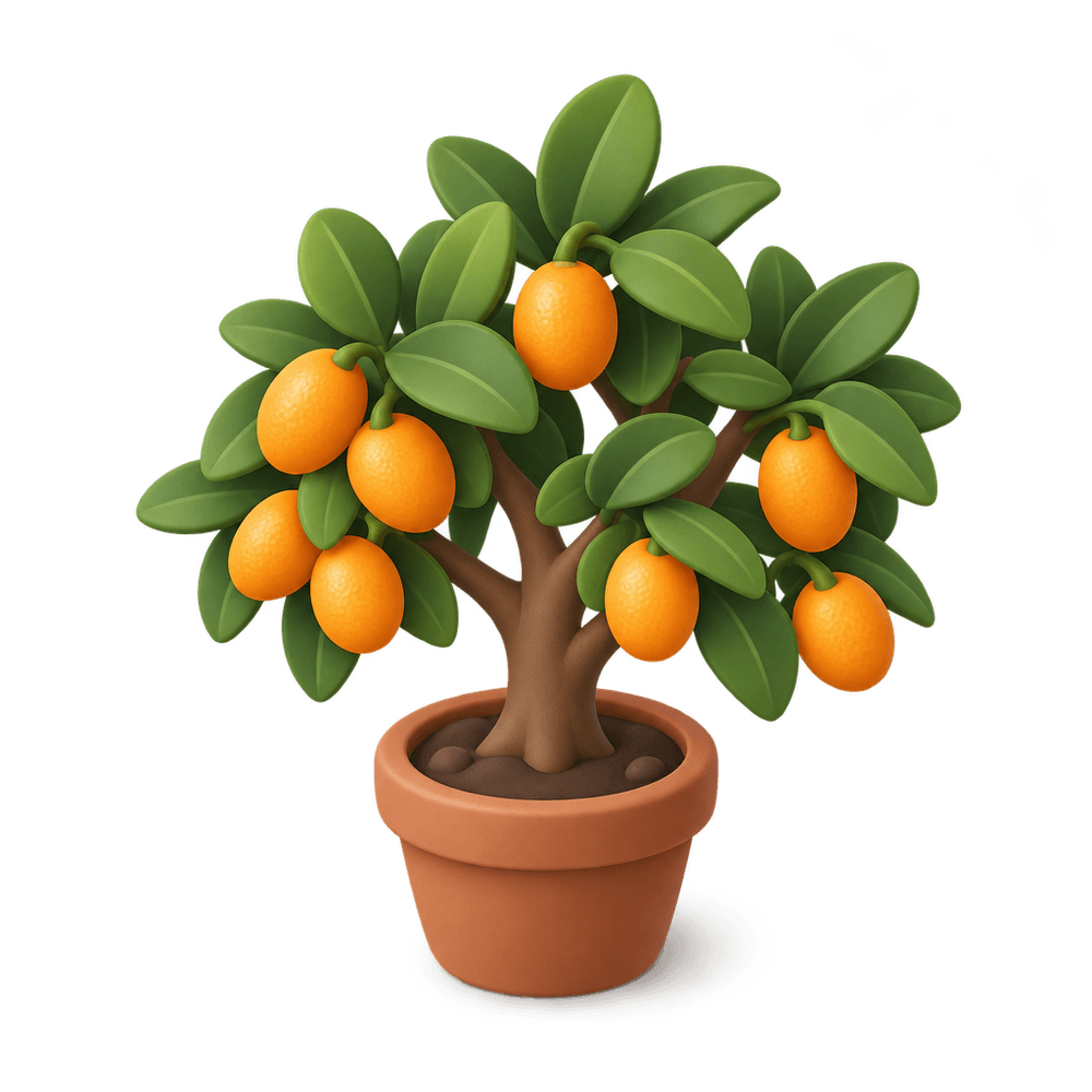 Kumquat Tree 3D icon